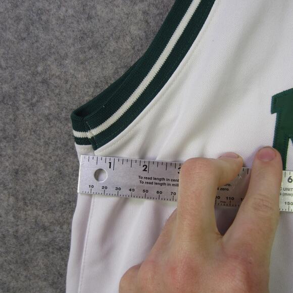 Vintage Michigan State Spartans Jersey Mens XL NCAA Basketball Magic Johnson 70s - Picture 7 of 10